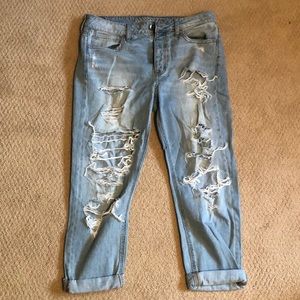 American eagle tomgirl jeans